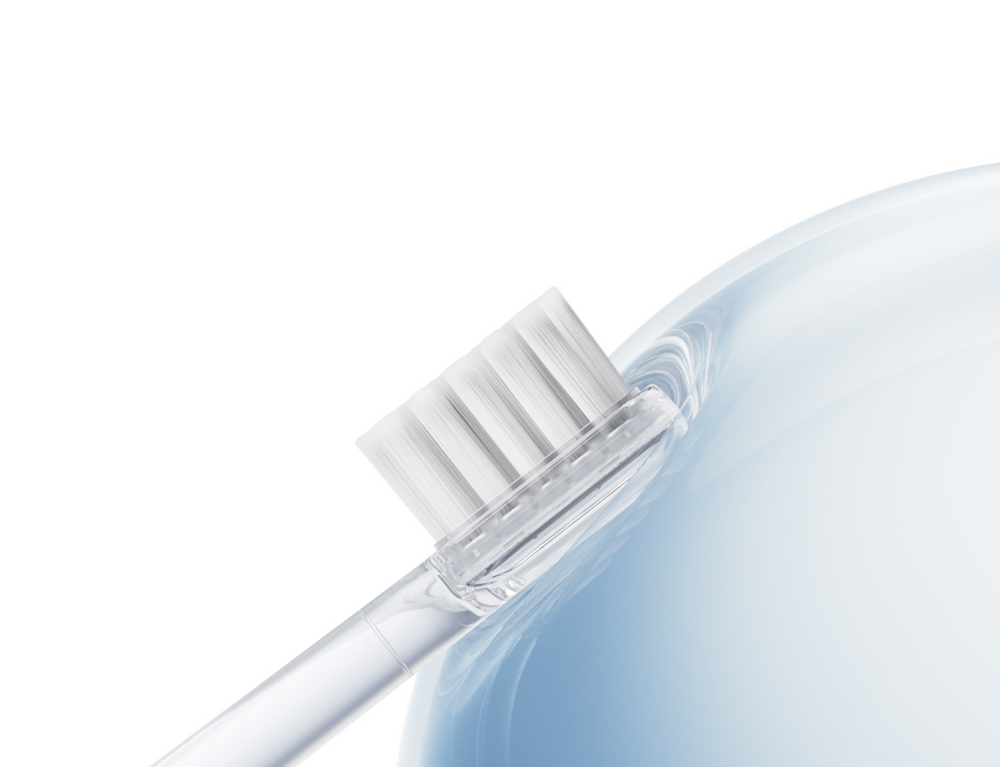 Обновленная насадка для зубной щетки с системой уменьшения вибрации