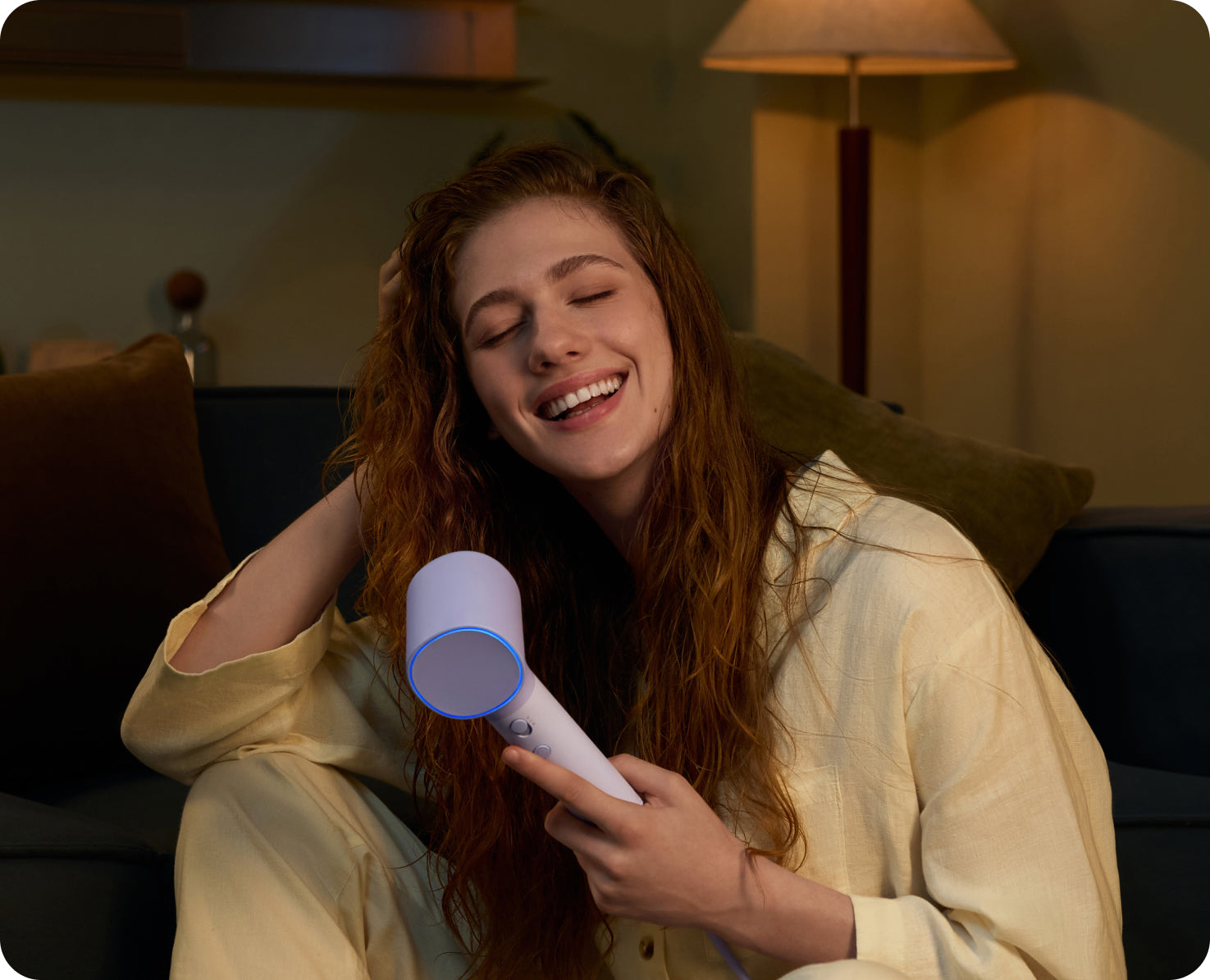 на 57% тише, чем другие фены